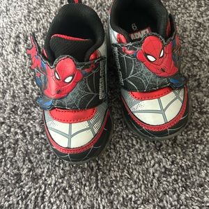 Toddler spider man shoes